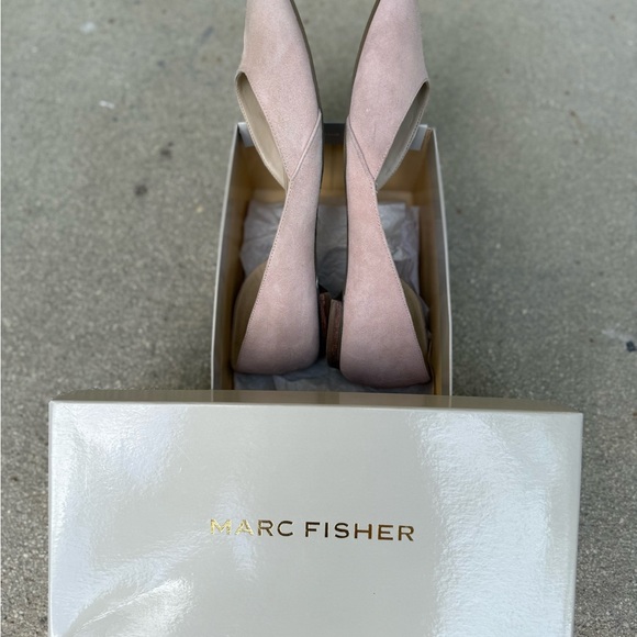 Marc Fisher Pink Ballet Flats with Pointed Toe original box size 8 “MFANNY” - Picture 4 of 12
